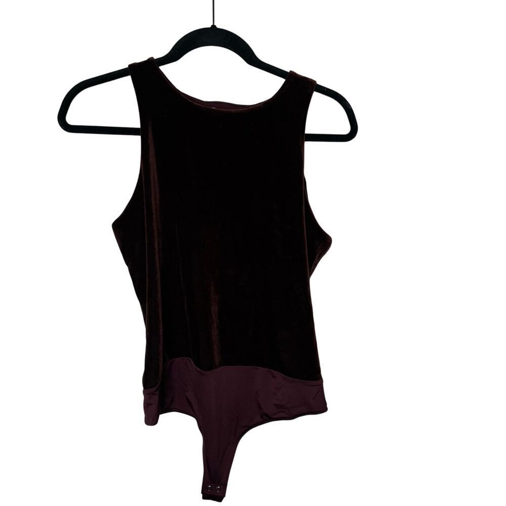 Express NWT Body Contour Plum‎  Bodysuit Size Large